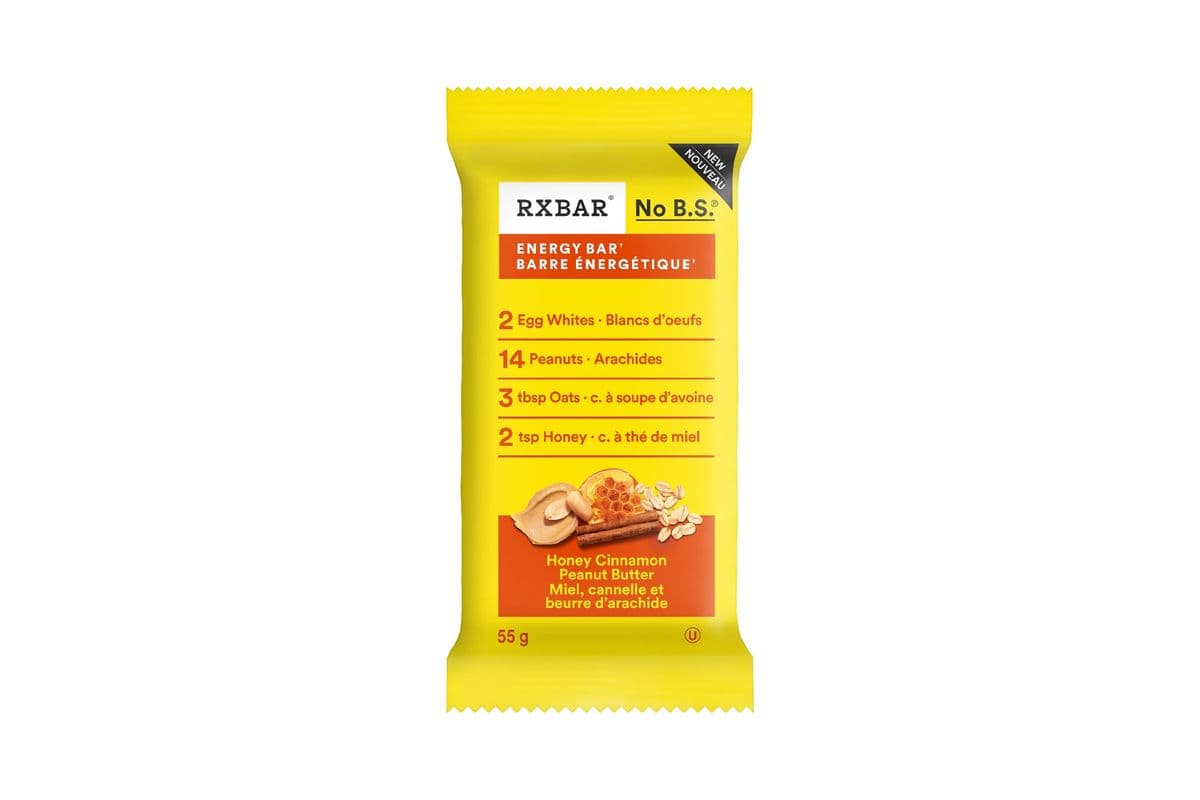 RX Energy Bar Honey Cinnamon Peanut Butter
(55 g)