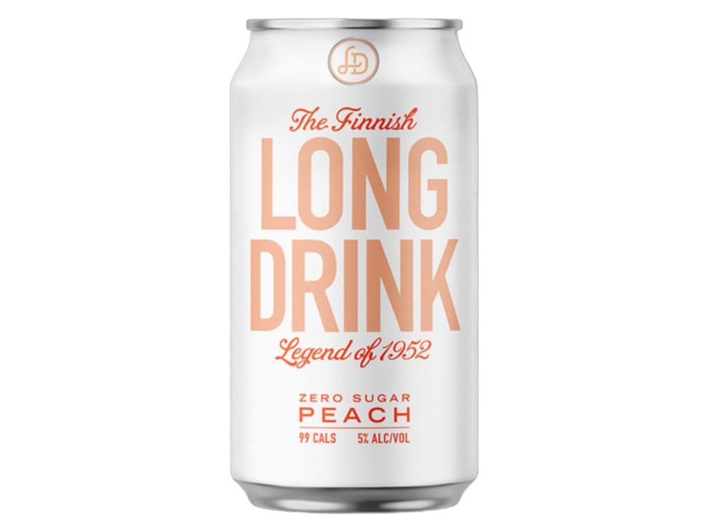 The Finnish Long Drink - Zero Peach 473ml