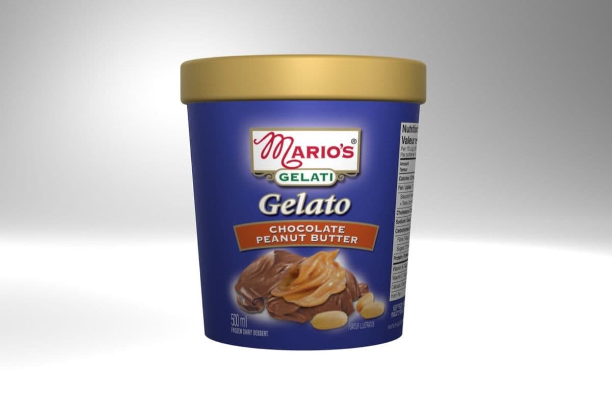 Chocolate Peanut Butter Gelato (500 ml Tub)