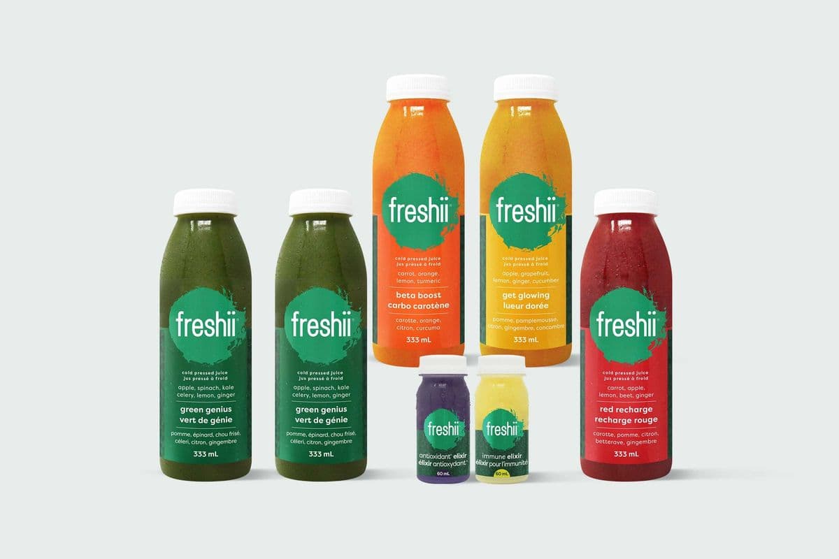 One-Day Freshii Juice Cleanse (740 Cal)