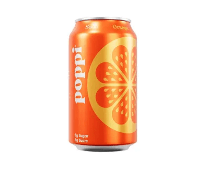 Poppi, Soda Orange, 355ml