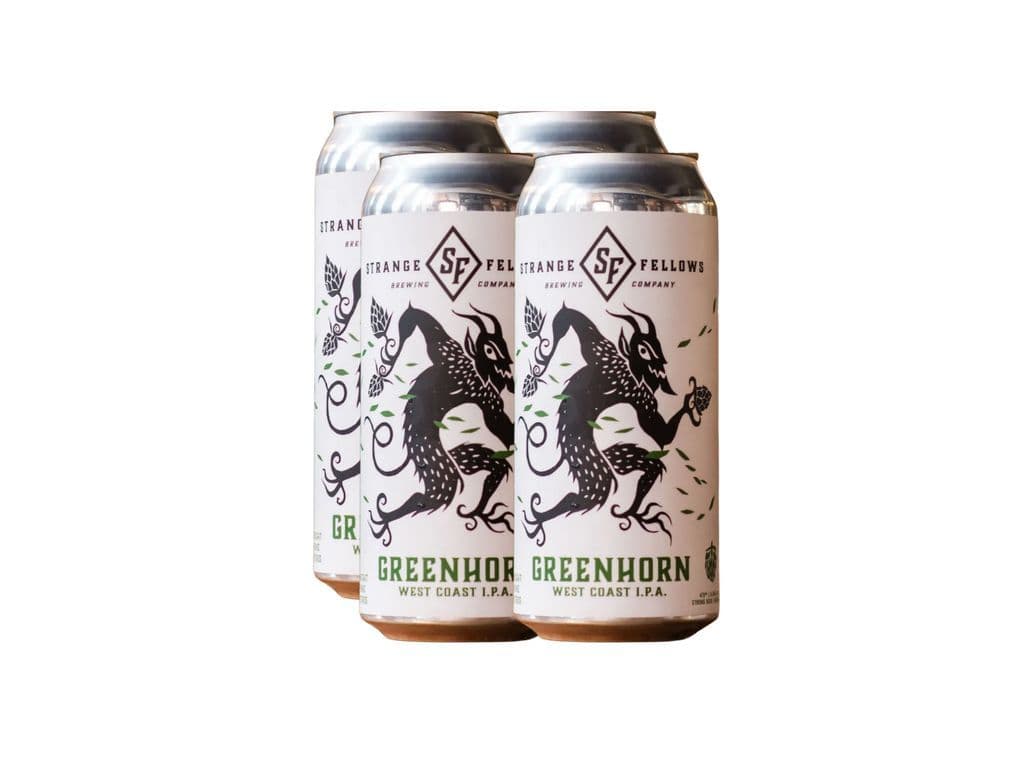 Strange Fellows - Greenhorn WCIPA (4x473ml)