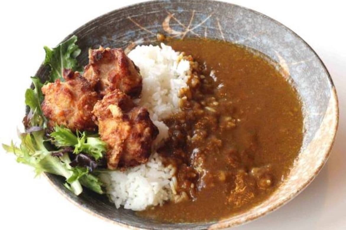 Karaage Curry on Rice