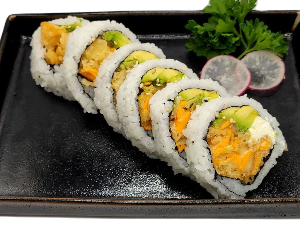 Yam Cream Cheese Avocado Roll