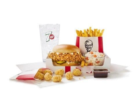 Famous Chicken Chicken Sandwich Box Meal