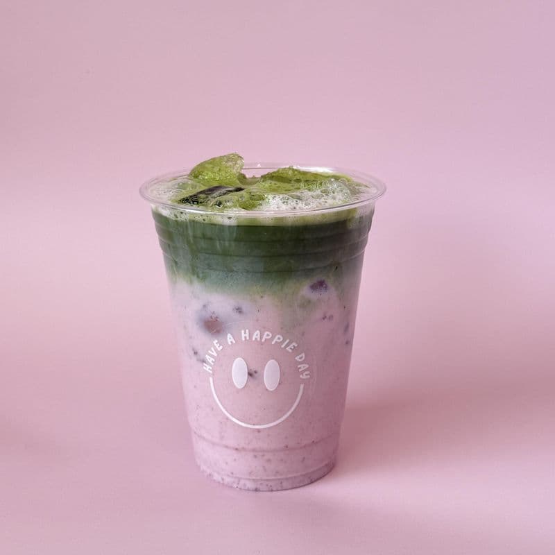 Strawberry Matcha Latte