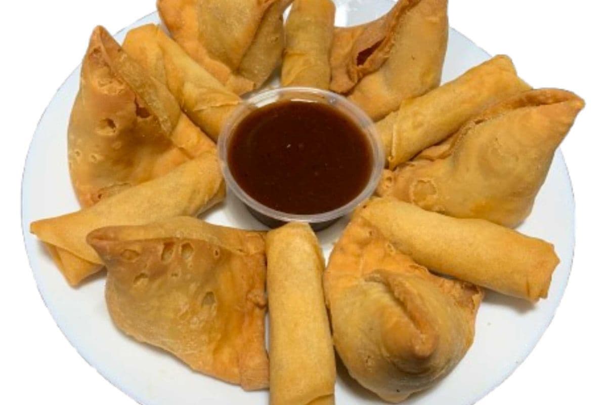 Indian Veg Potato and Peas Samosas