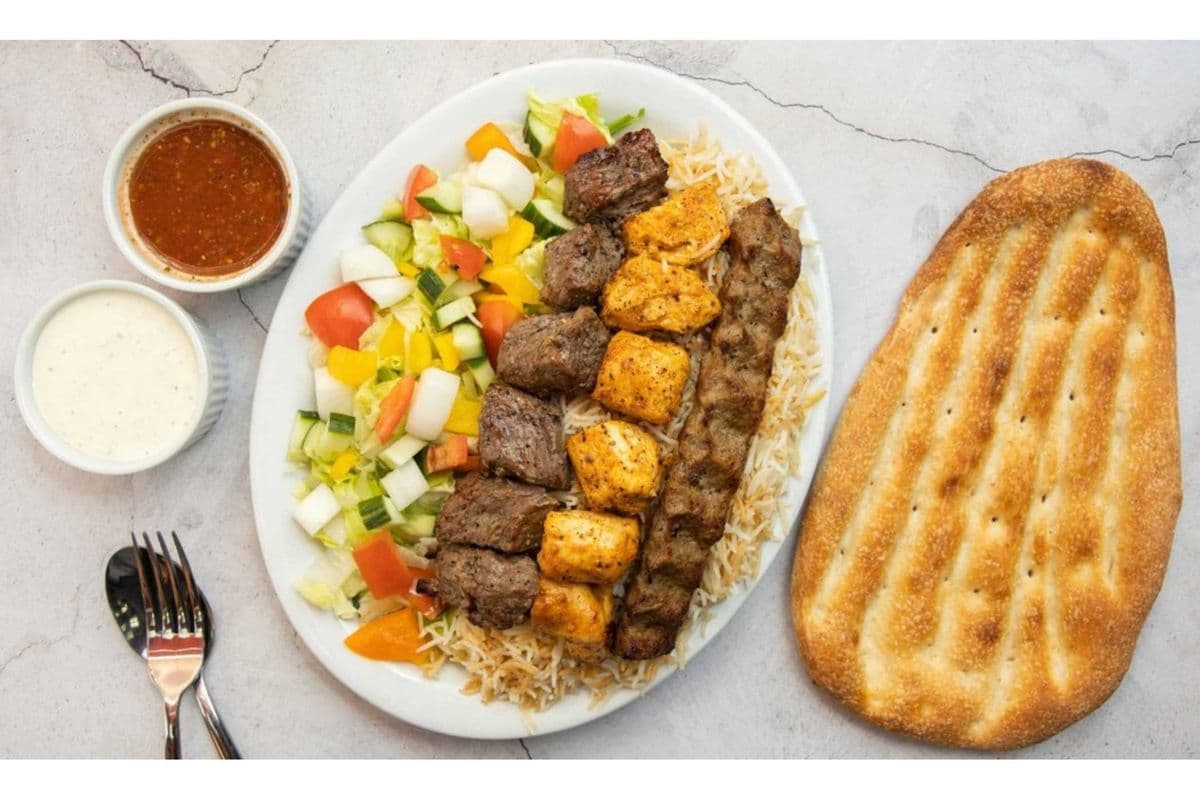 Trio Kabob Platter
