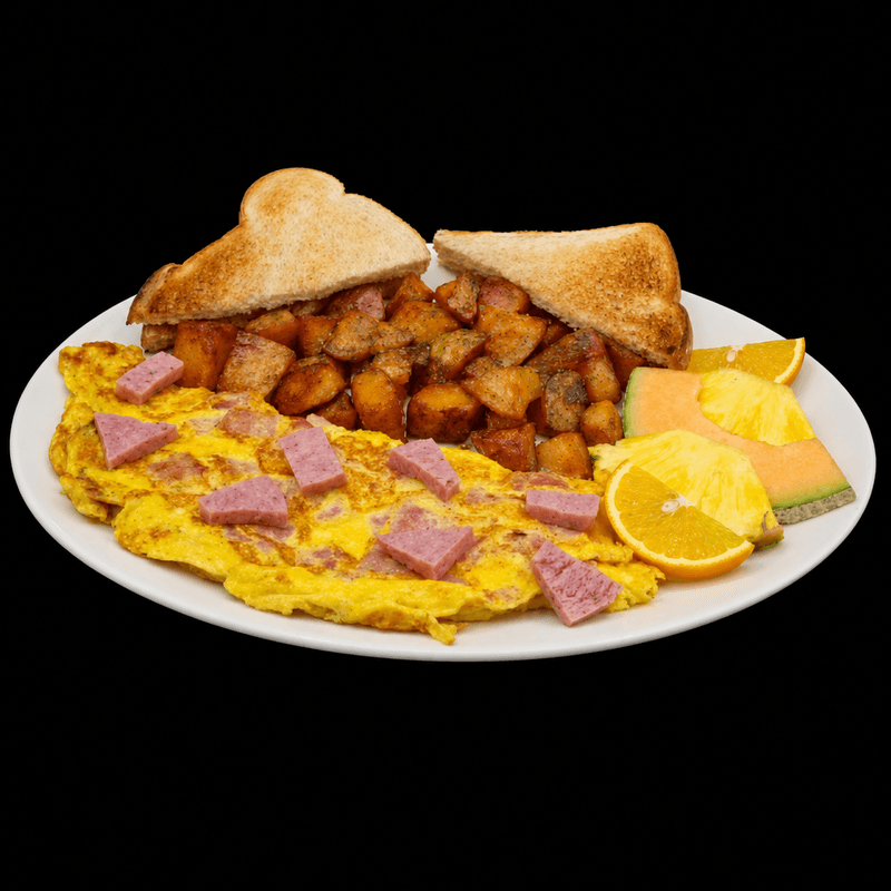 Omelette Fromage et Jambon / Cheese and Ham Omelette