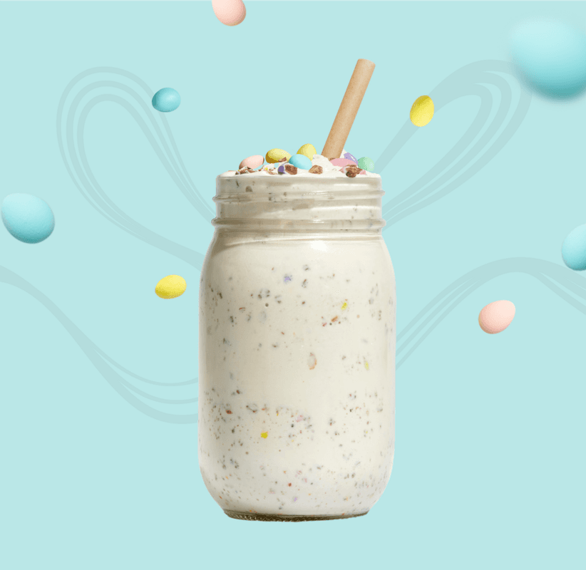 Mini Eggs Milkshake / Lait Frappé Mini Eggs