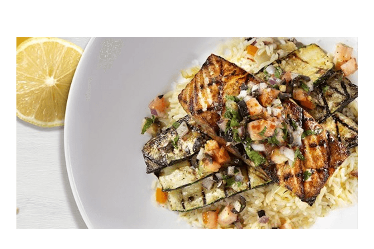 Saumon de L'atlantique Grillé