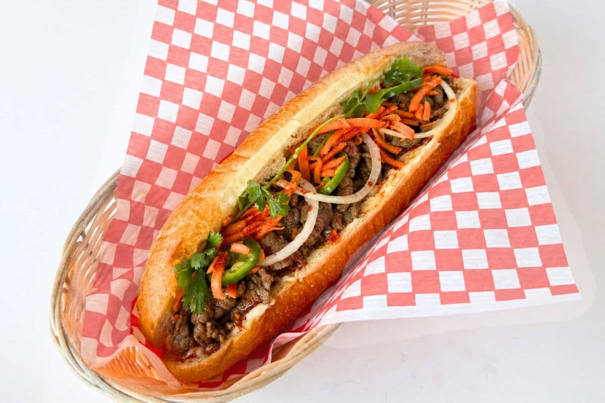6. Sate Meat Sub (Spicy)