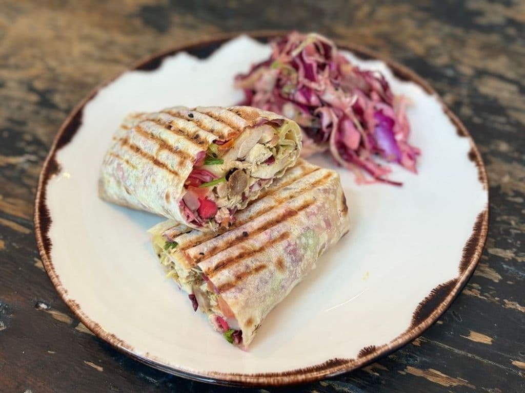 Pulled Chicken Wrap
