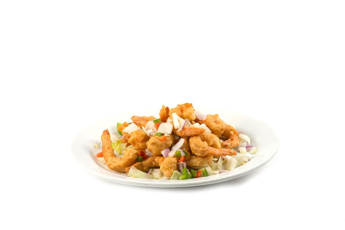 113. Crevettes panées (sans tête) sel et poivre / Salt and Pepper Breaded Shrimp (Headless)