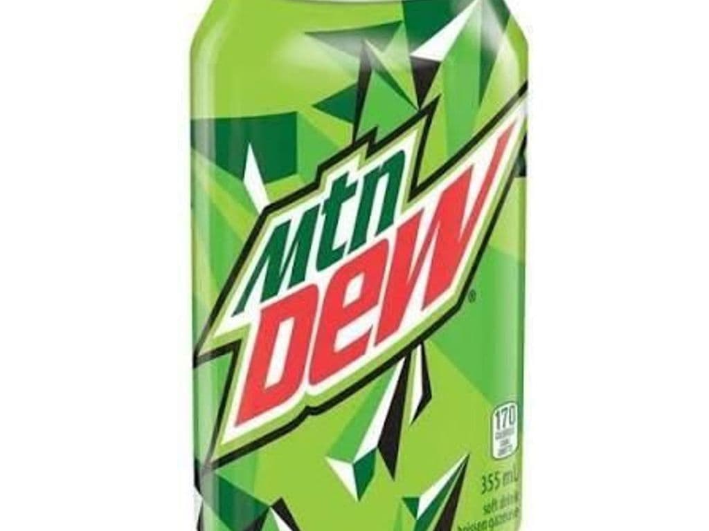mountain dew can