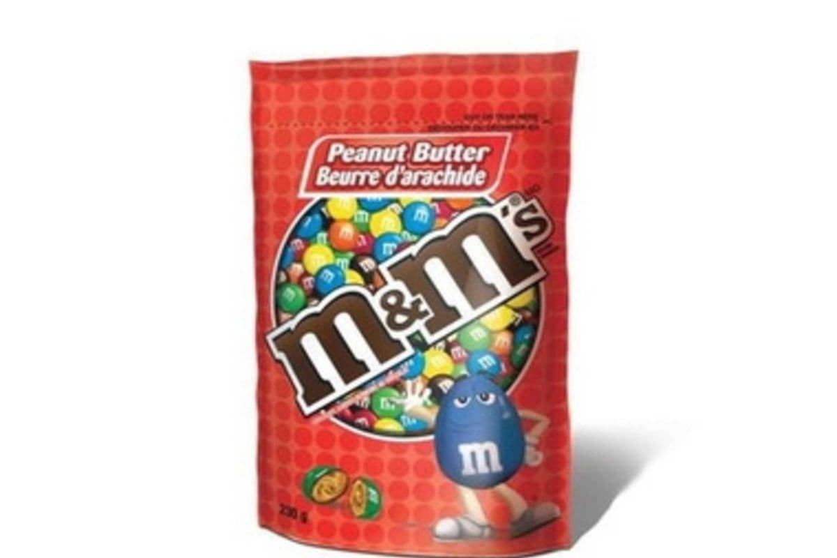 M&M's Peanut Butter Stand Up Pouch (165 gm)