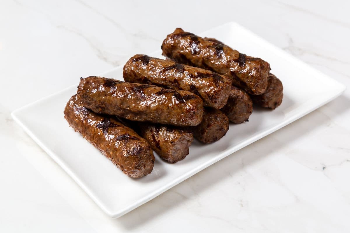 Grilled Lamb Burger Stick