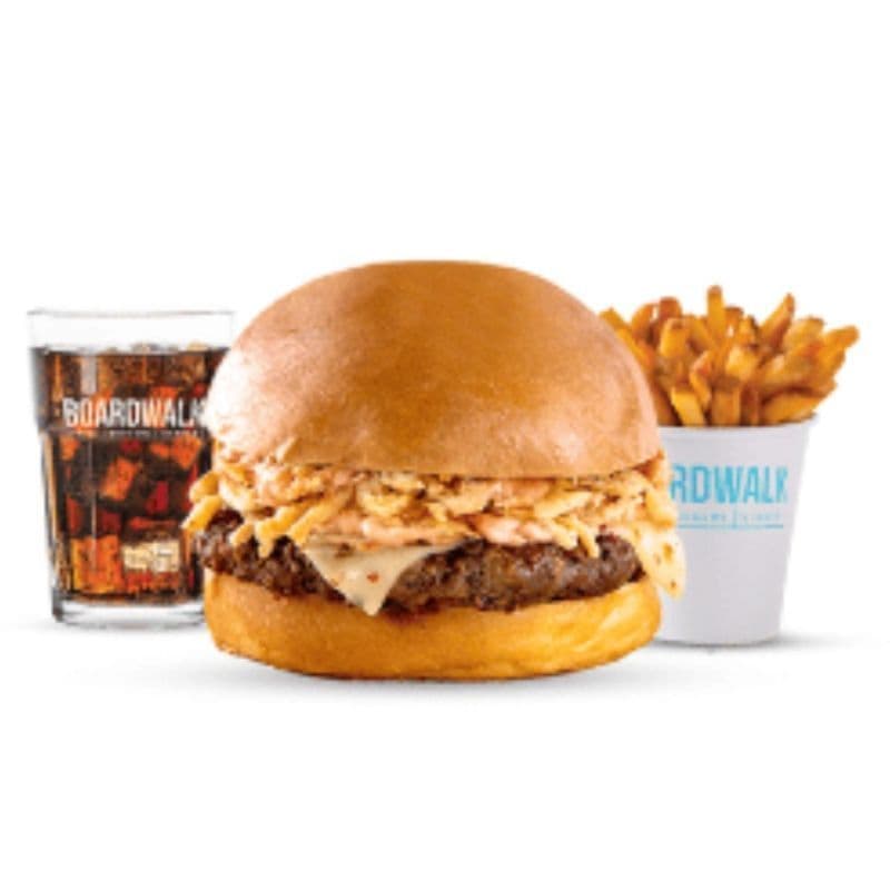 Siracha Burger Combo