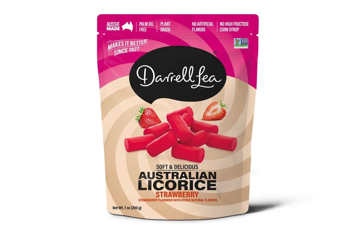 Darrel Lea - Strawberry Licorice (200G)