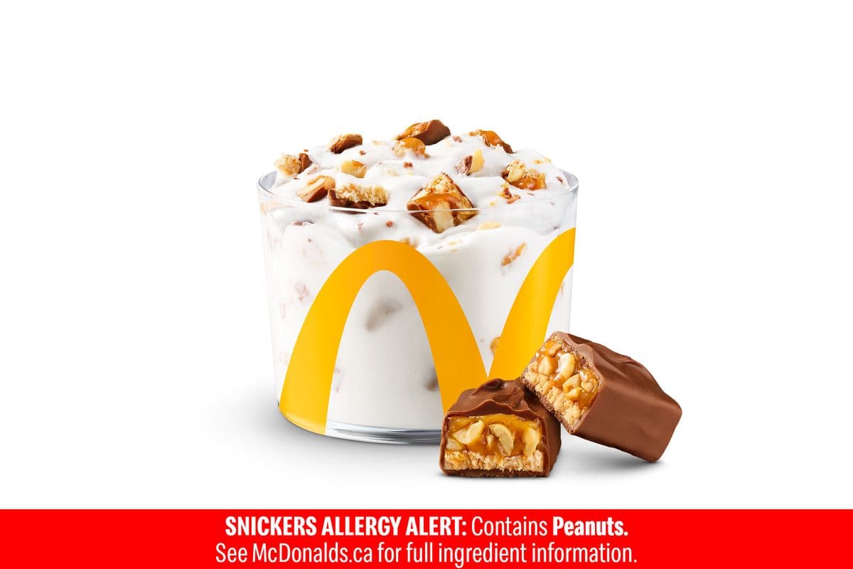 SNICKERS McFlurry [370.0 Cals]