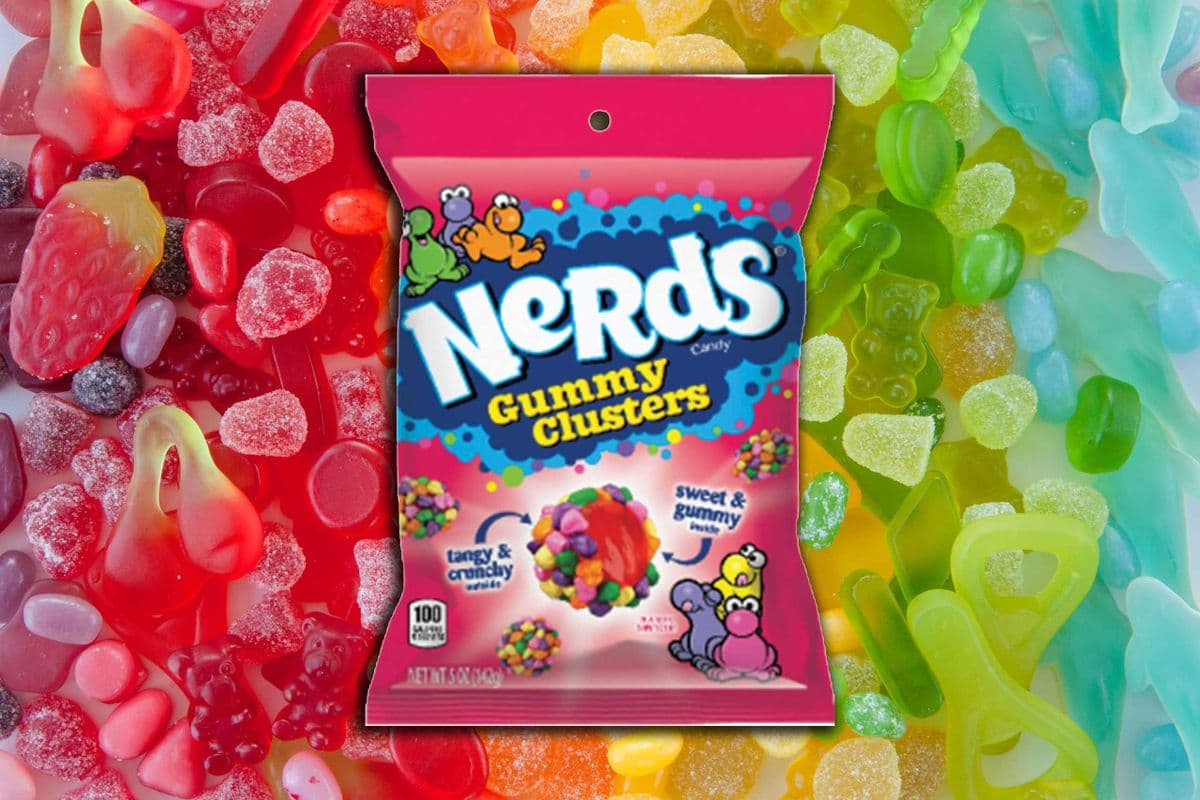 nerds gummy clusters (5oz) (100 Cal)