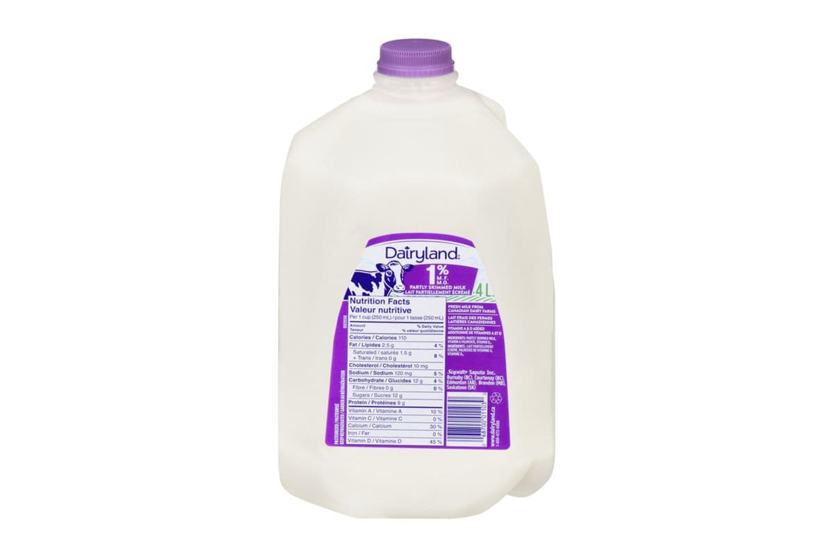 Dairyland 1% Milk 4 L