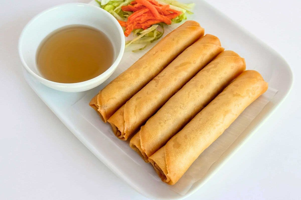 2. Crispy Spring Rolls (Four Pieces)