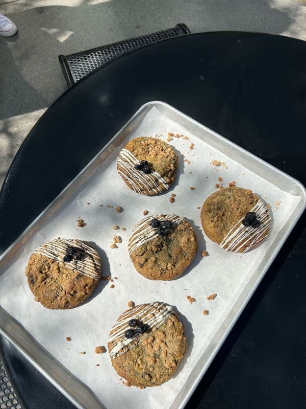 Monthly Special: Blueberry Streusel