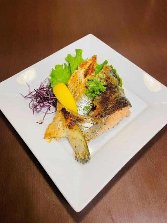 BBQ Salmon Kama