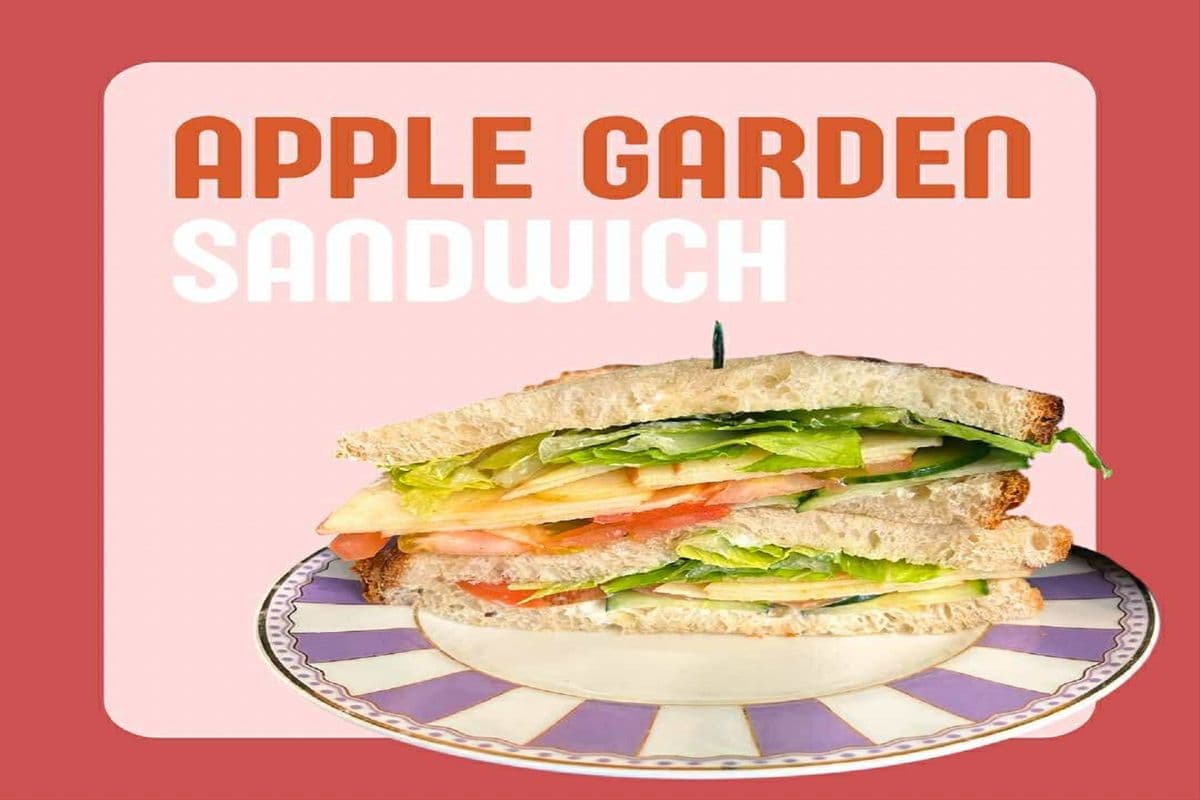 Apple Garden Sandwich (Vegetarian)