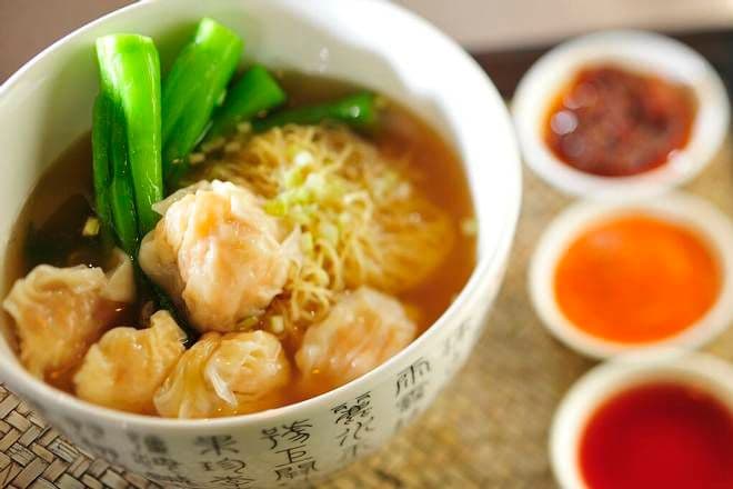 Prawn Wonton Noodle Soup / 鮮蝦雲吞湯麵 (碗)
