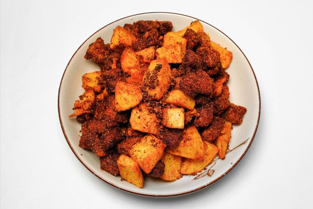 T5. Sauteed Diced Lamb with Cumin (Spicy) - 孜然羊肉粒(辣)