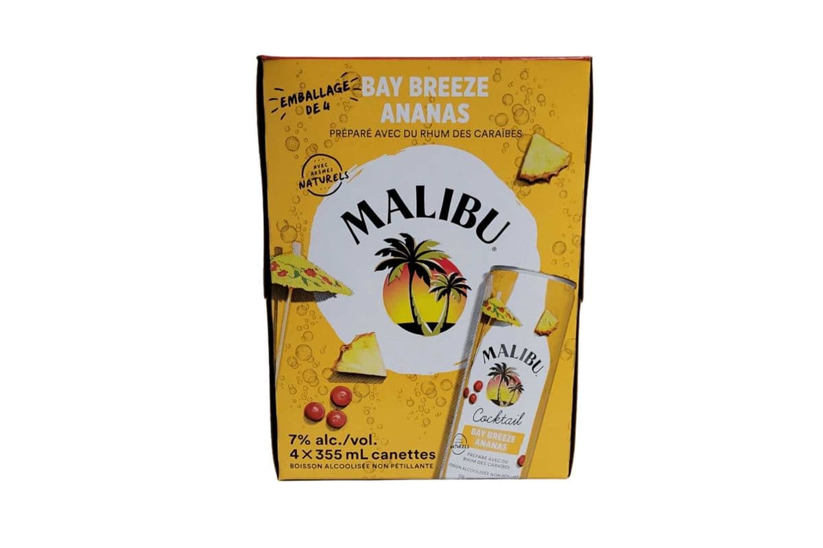 Malibu Pineapple Bay Breeze (4 x 355ml)