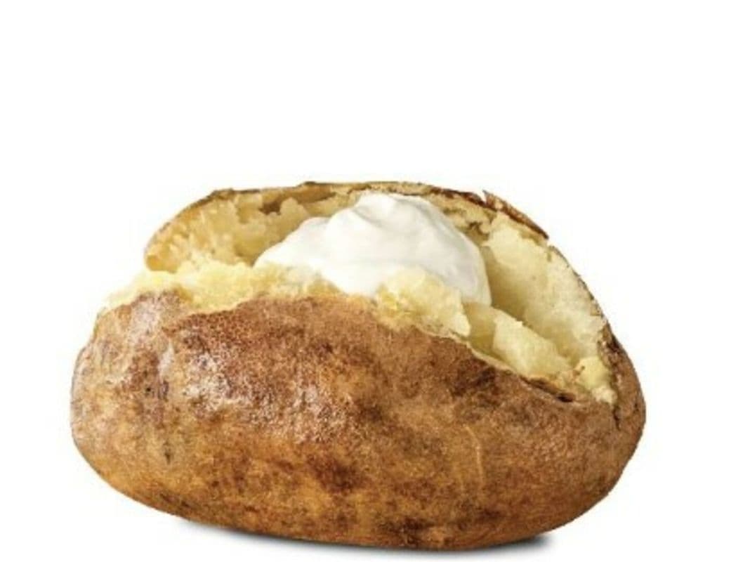 Baked Potato with Sour Cream