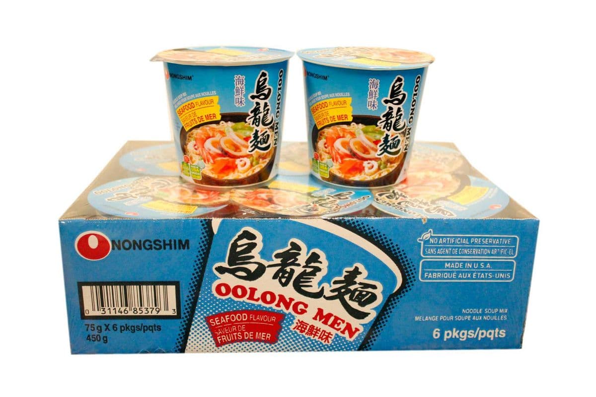 Nong Shim Instant Seafood Cup Noodle (6x75 gm)