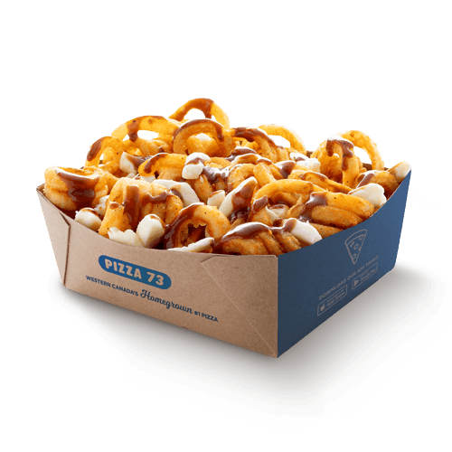 Large Classic Curly Fries Poutine