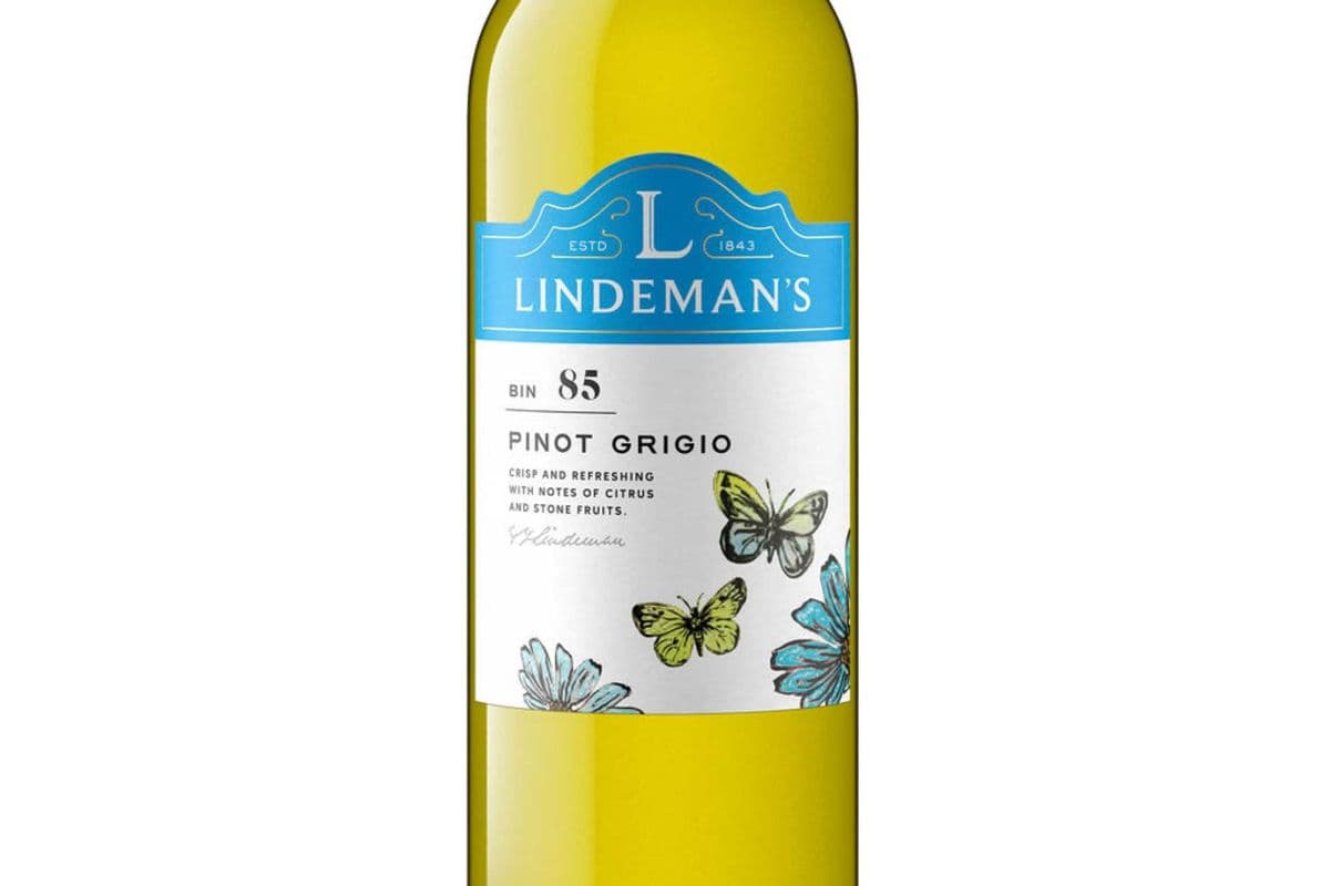 Lindeman's Bin 85 Pinot Grigio White Wine (750 ml) (1 x 750 ml)