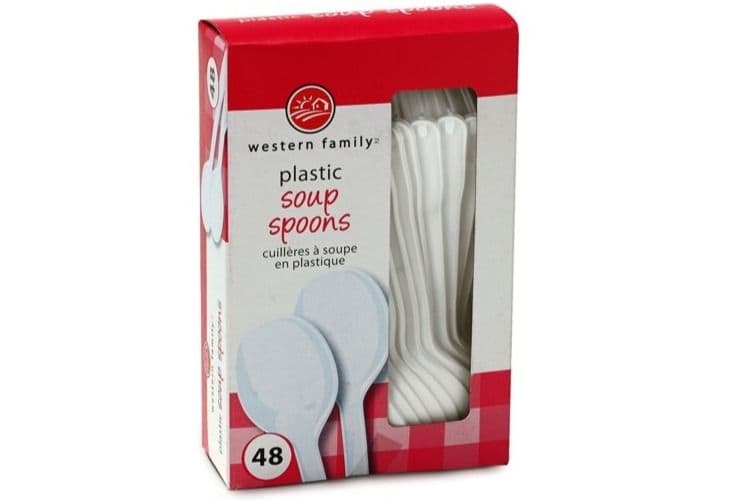 WF Disp Soup Spoons Plastic Boxed (48 Each)