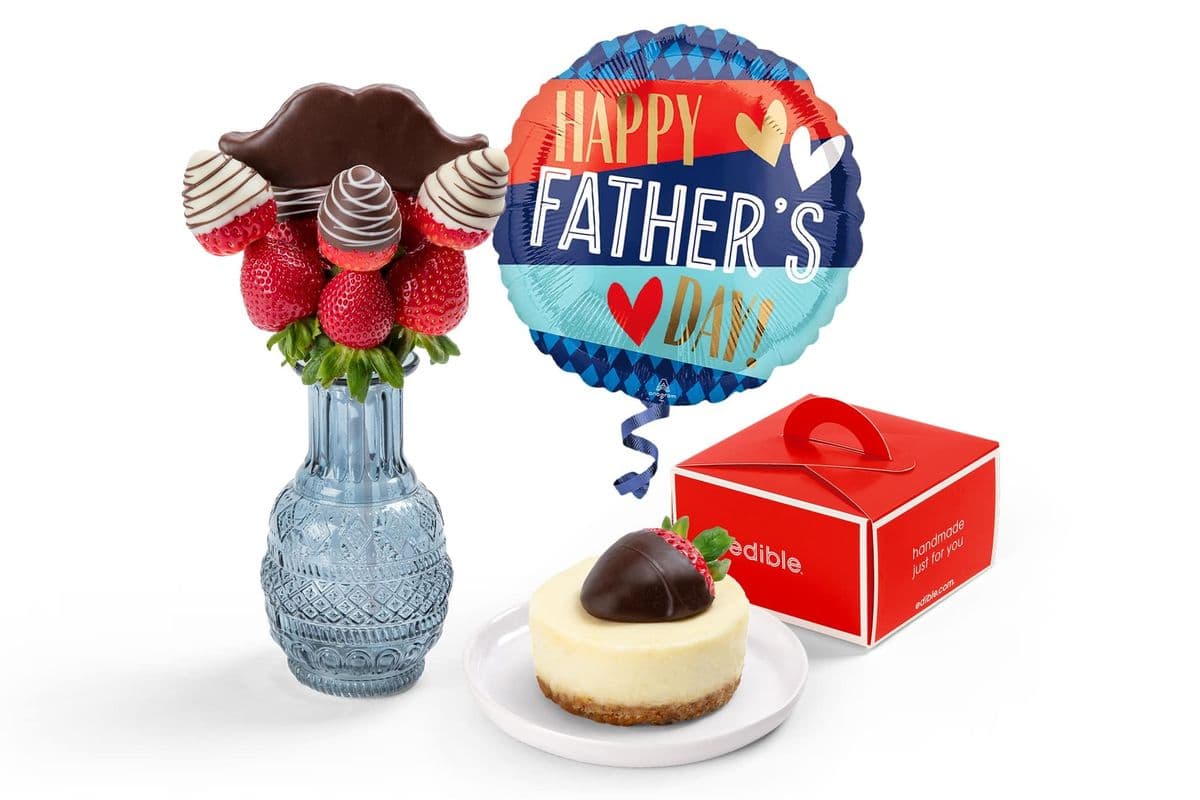 Mini Father's Day Arrangement with a Treat