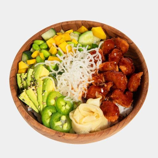 Popcorn Shrimp Poke / Poke Crevette popcorn