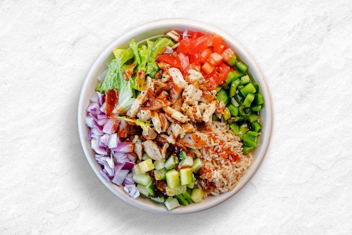 Regular - Zesty Chicken and Bacon Rice Bowl (520 Cals)