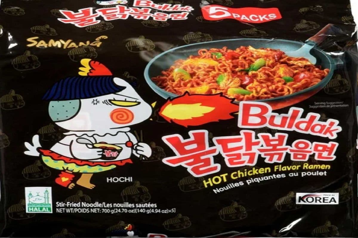 Samyang Buldak Hot Chicken Flavor Ramen (x5Packs)