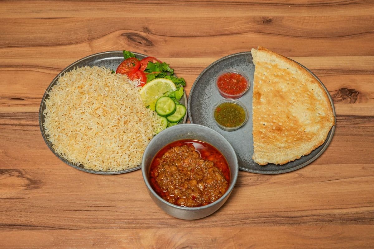 Chana Masala Palau      Thursday