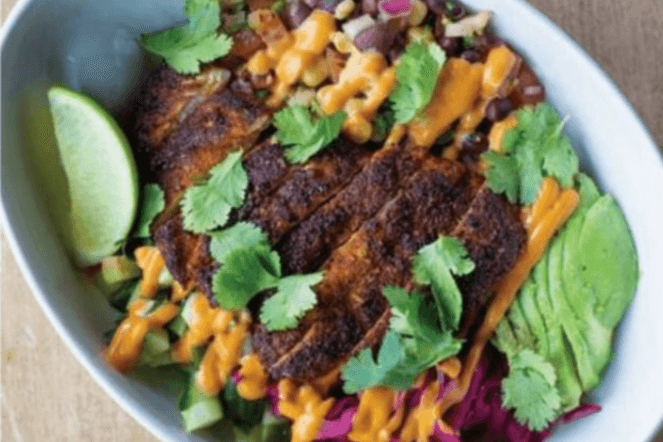 Gluten-Friendly Ranchero Chicken Rice Bowl