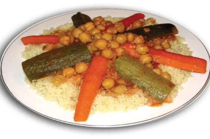 Assiette couscous / Couscous Plate