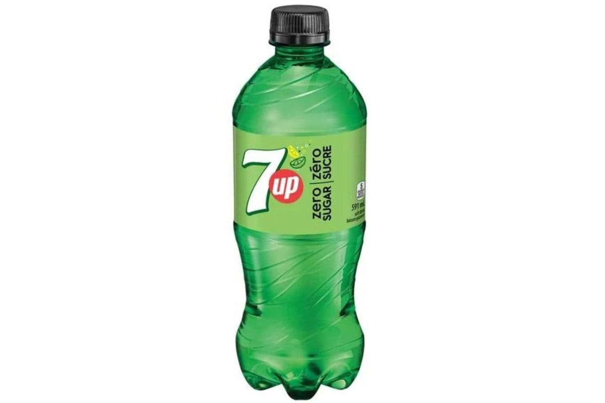 7-UP Zero Sugar Bottle (591 mL)