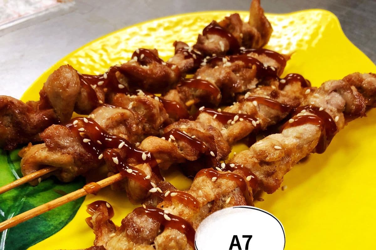 A06. Chicken Skewers (4 pieces)