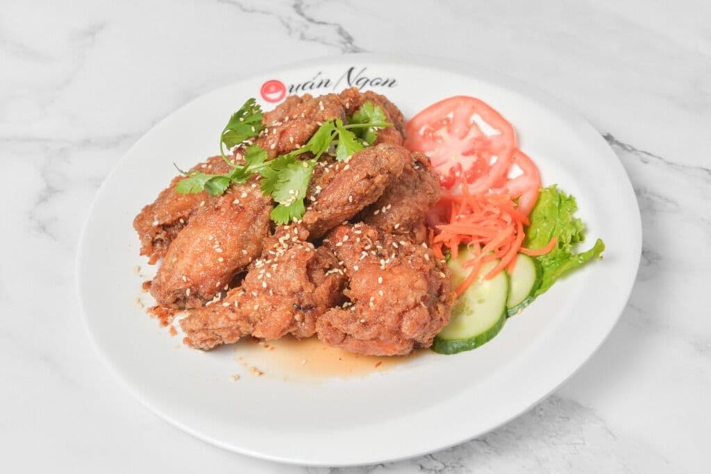 A17. QN Vietnamese Crispy Savoury Chicken Wings