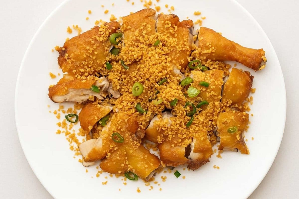 T14. House Special Garlic Chicken - 蜀莊金蒜雞