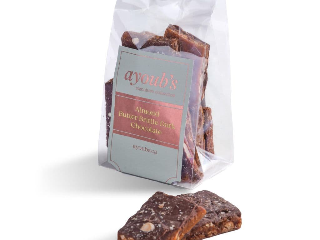 Almond Butter Brittle Dark Chocolate